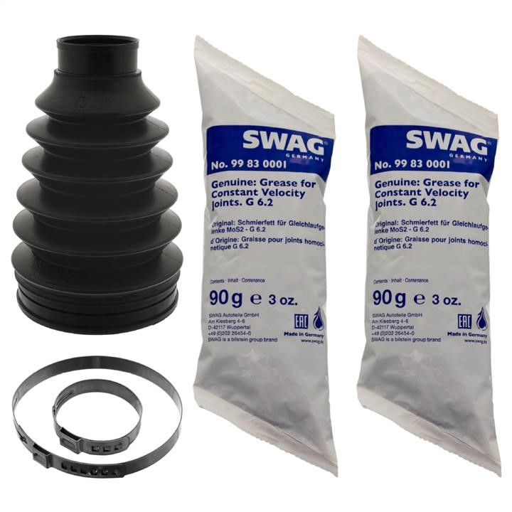 SWAG 60 94 9907 Outer drive shaft boot, kit 60949907