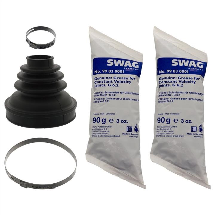 SWAG 62 10 0209 Drive shaft inner boot, kit 62100209