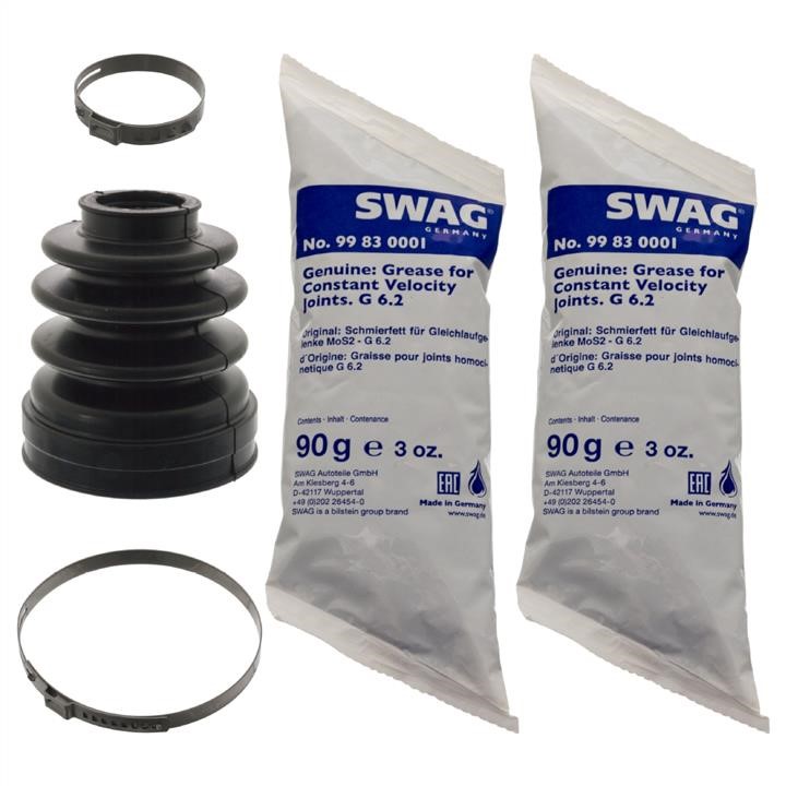 SWAG 62 10 0344 Drive shaft inner boot, kit 62100344
