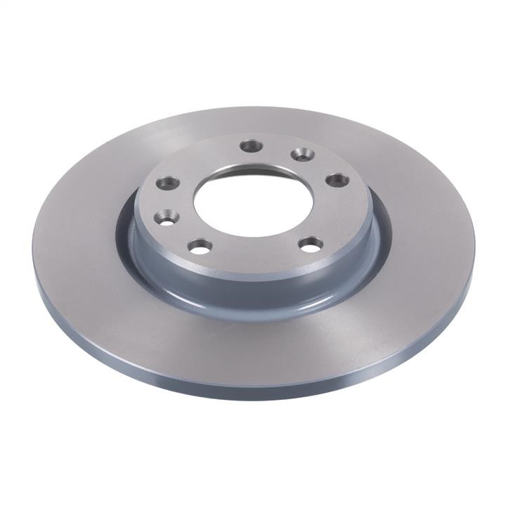 SWAG 62 10 4508 Rear brake disc, non-ventilated 62104508