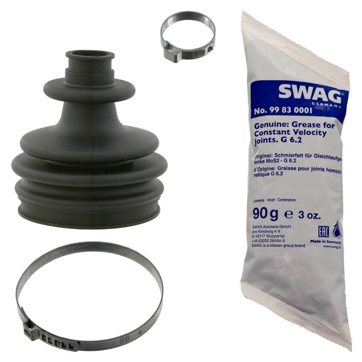 SWAG 62 91 7379 Outer drive shaft boot, kit 62917379