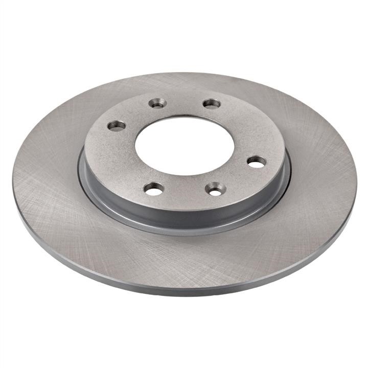 SWAG 62 91 7820 Rear brake disc, non-ventilated 62917820