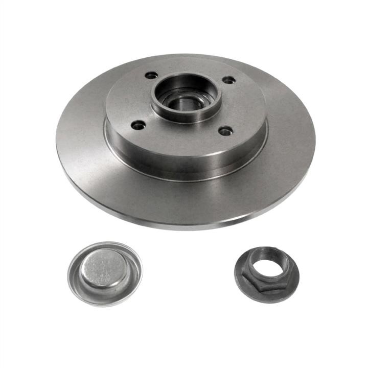 SWAG 62 93 2782 Rear brake disc, non-ventilated 62932782