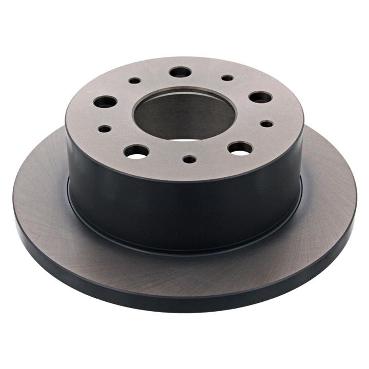 SWAG 62 94 3937 Rear brake disc, non-ventilated 62943937
