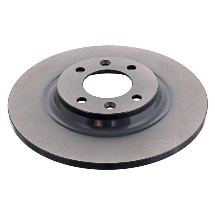SWAG 62 94 4013 Rear brake disc, non-ventilated 62944013