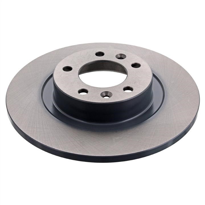 SWAG 62 94 4090 Rear brake disc, non-ventilated 62944090