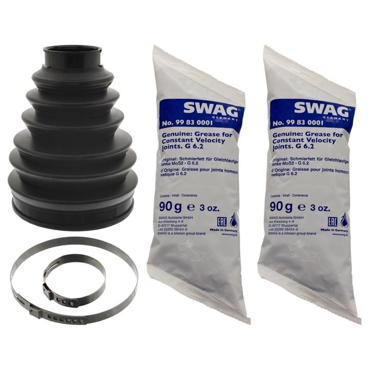 SWAG 64 10 0002 Outer drive shaft boot, kit 64100002