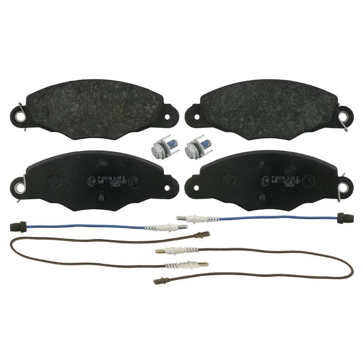 SWAG 64 91 6414 Front disc brake pads, set 64916414