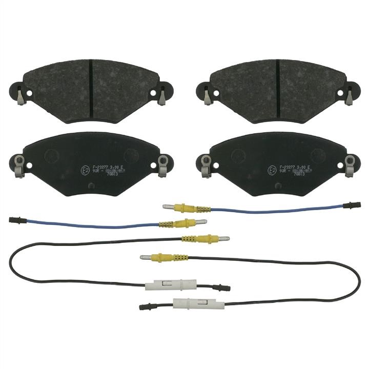 SWAG 64 91 6417 Front disc brake pads, set 64916417