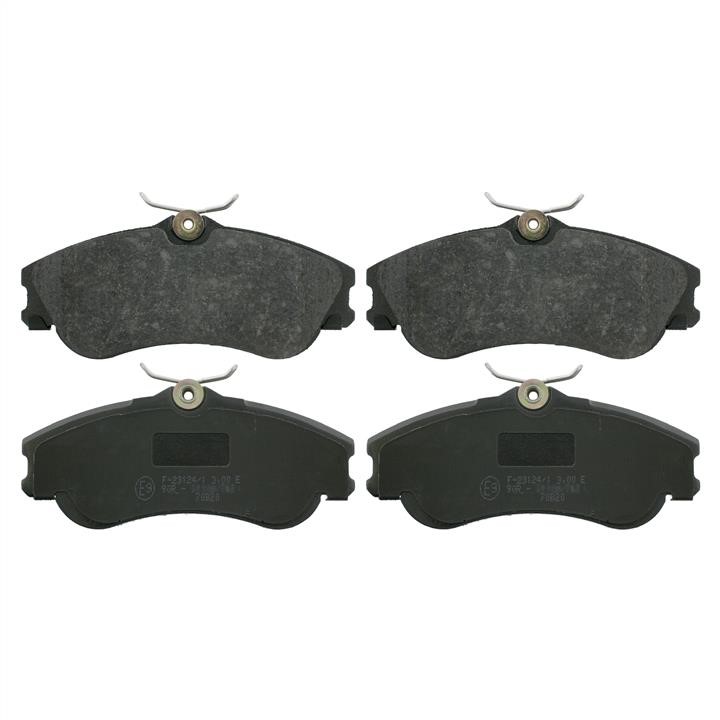 SWAG 64 91 6421 Front disc brake pads, set 64916421