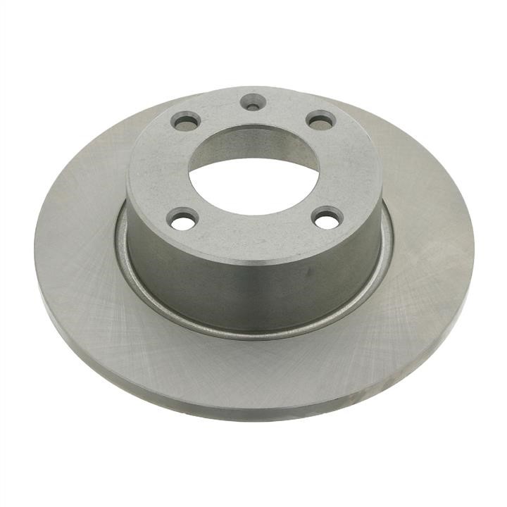 SWAG 64 92 6034 Rear brake disc, non-ventilated 64926034