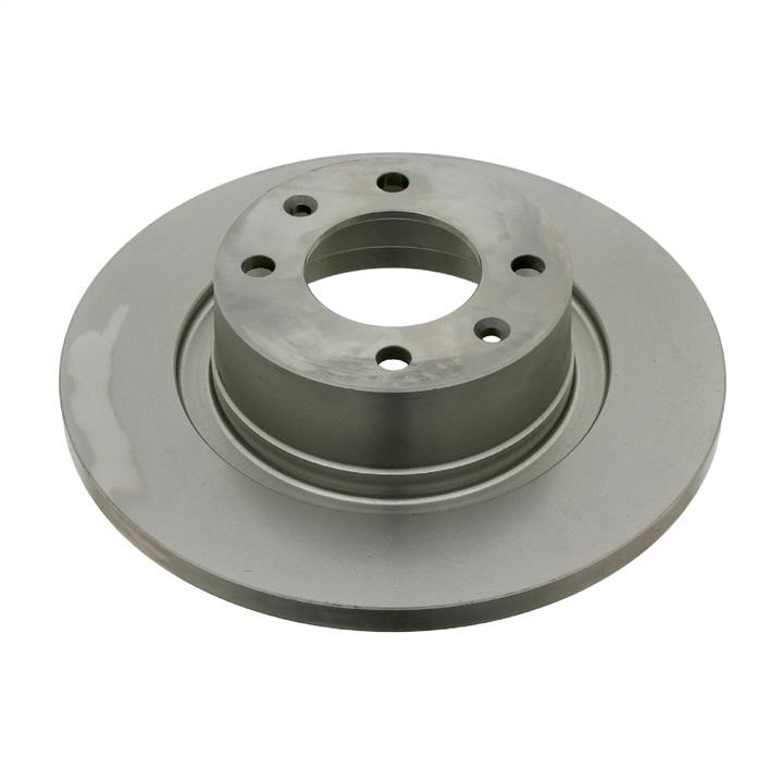 SWAG 64 92 6739 Rear brake disc, non-ventilated 64926739