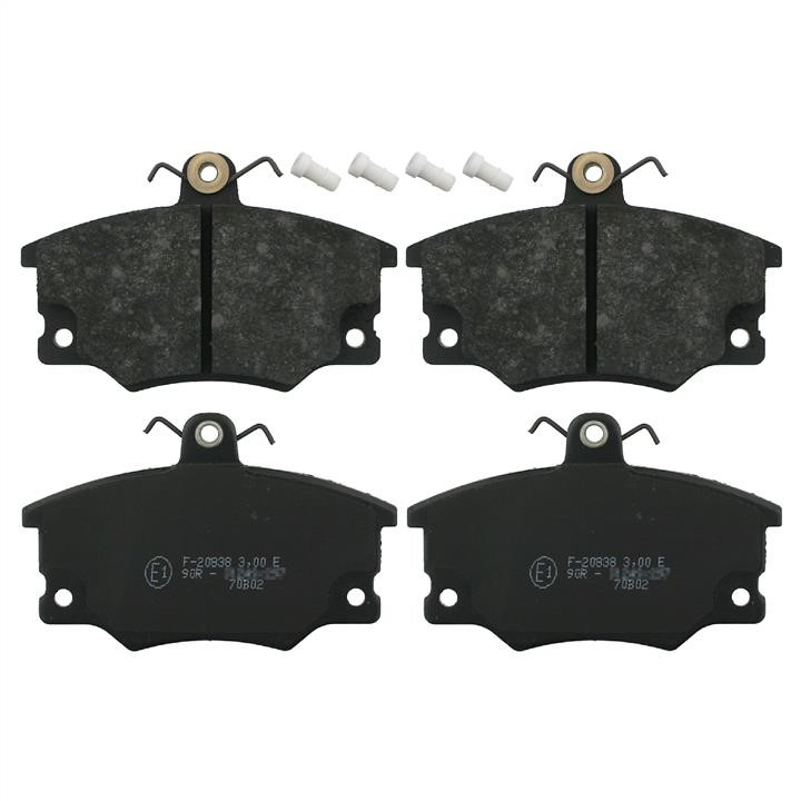 SWAG 70 91 6079 Front disc brake pads, set 70916079