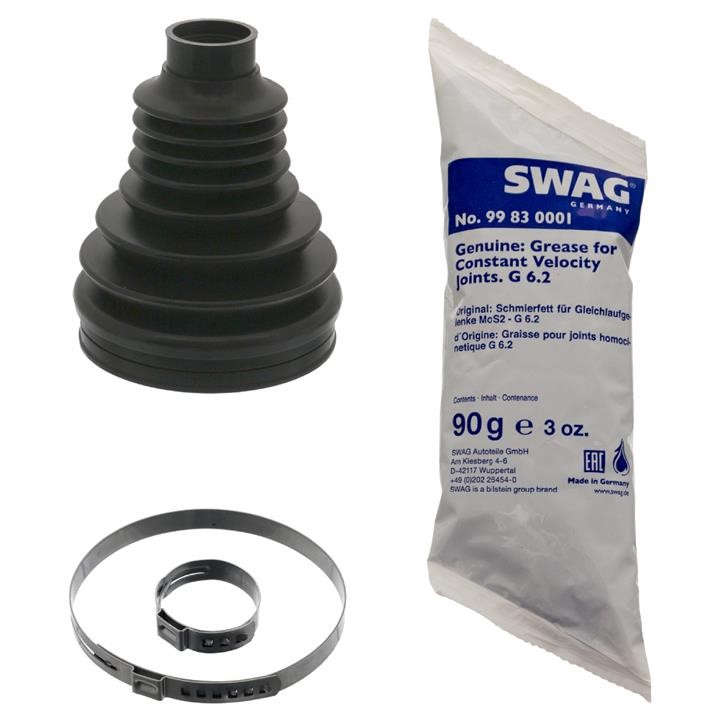 SWAG 70 10 0641 Drive shaft inner boot, kit 70100641