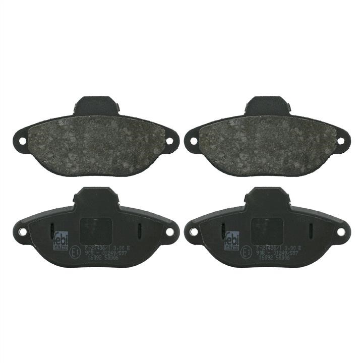 SWAG 70 91 6092 Brake Pad Set, disc brake 70916092