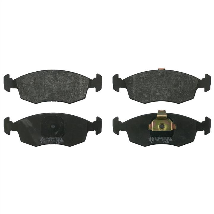 SWAG 70 91 6371 Front disc brake pads, set 70916371
