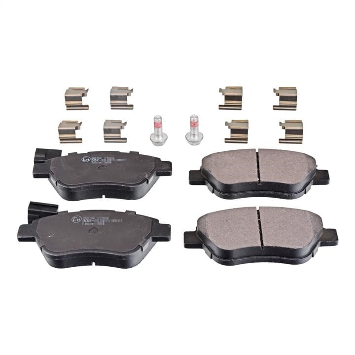 SWAG 70 91 6876 Front disc brake pads, set 70916876