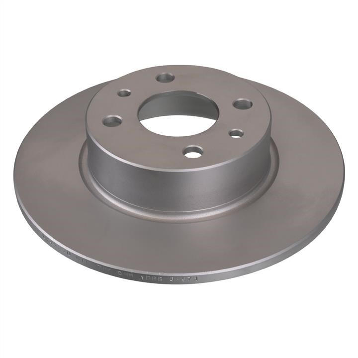 SWAG 70 93 6830 Rear brake disc, non-ventilated 70936830