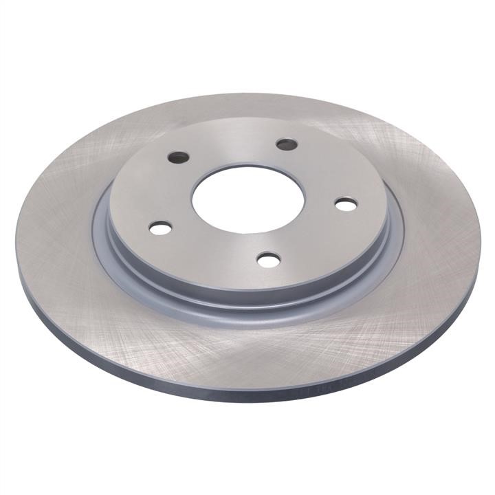 SWAG 70 94 3900 Rear brake disc, non-ventilated 70943900