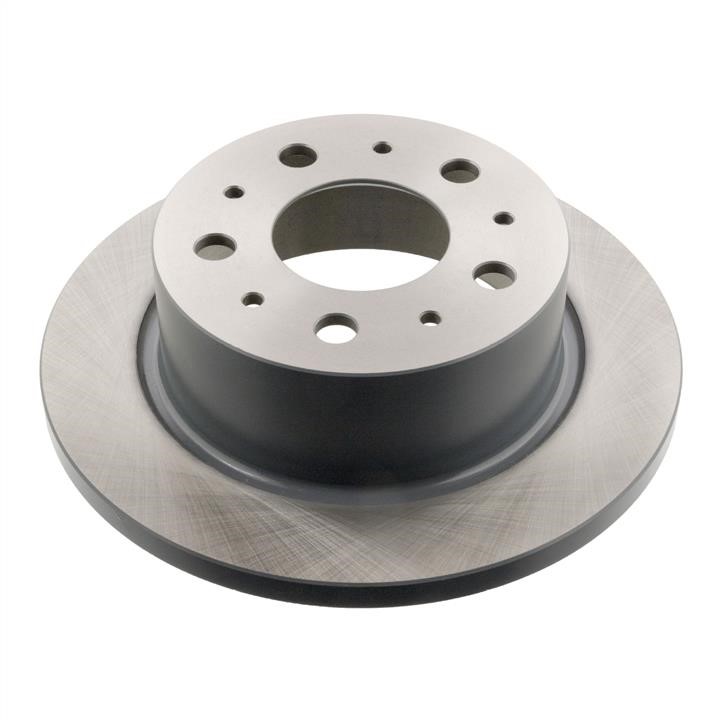 SWAG 70 94 3988 Rear brake disc, non-ventilated 70943988