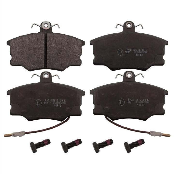 SWAG 72 11 6105 Front disc brake pads, set 72116105