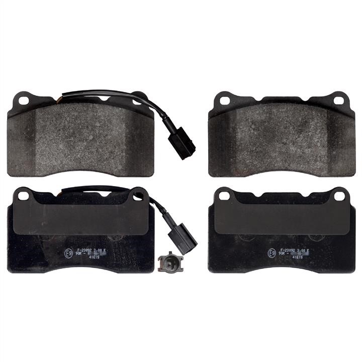 SWAG 72 11 6107 Front disc brake pads, set 72116107 72116107 SWAG Front disc brake pads, set