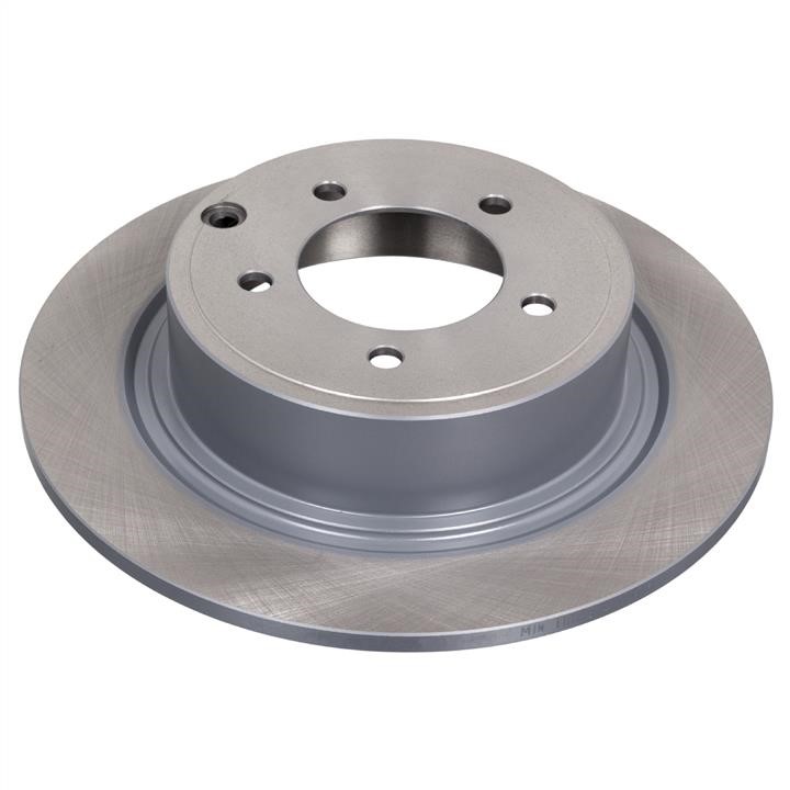 SWAG 72 94 3855 Rear brake disc, non-ventilated 72943855