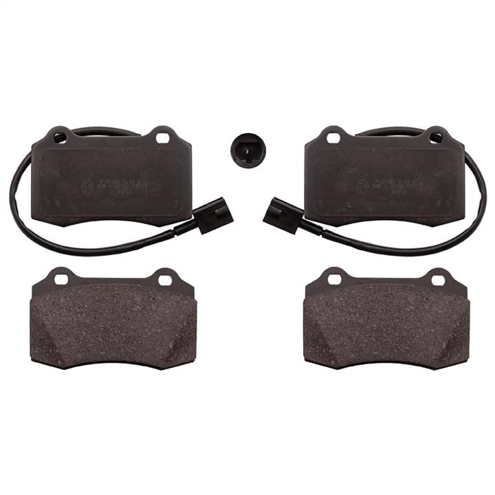 SWAG 74 11 6010 Front disc brake pads, set 74116010