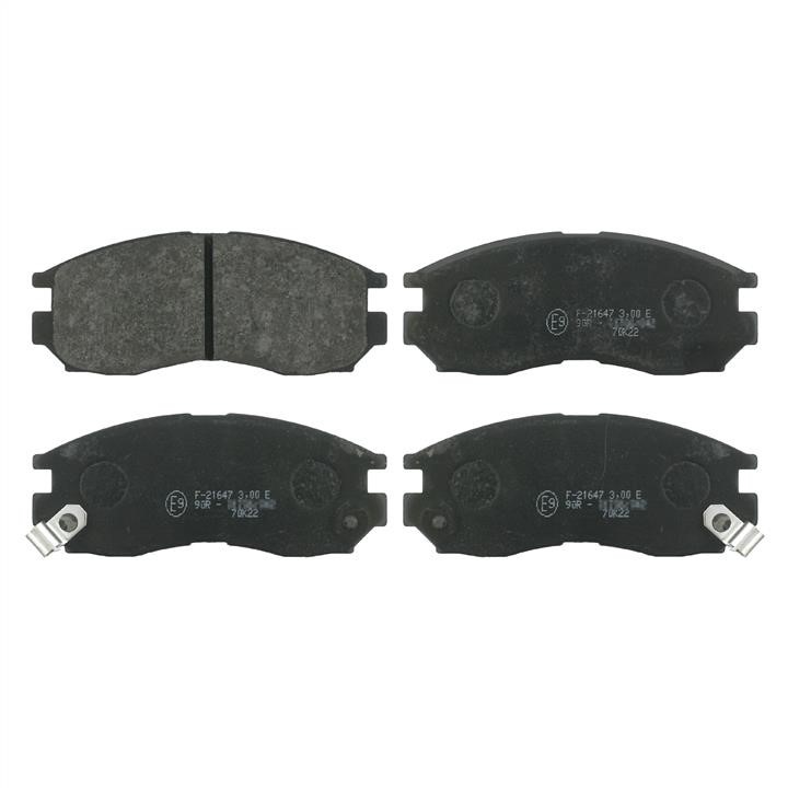 SWAG 80 91 6327 Front disc brake pads, set 80916327