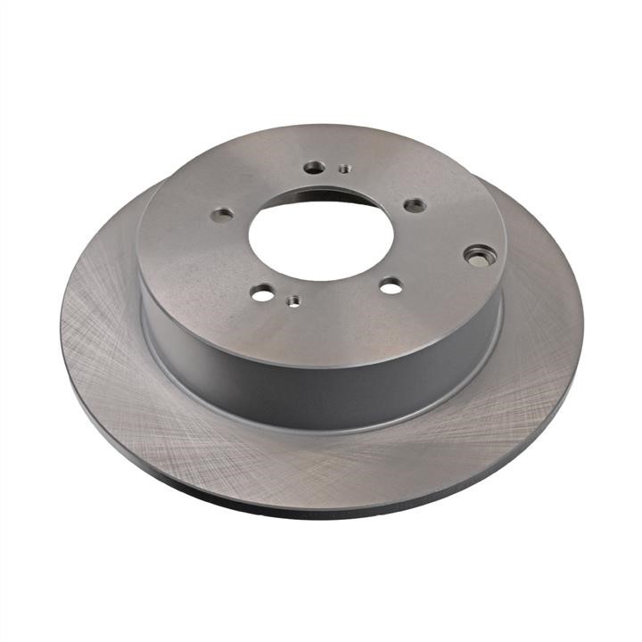SWAG 80 92 9309 Rear brake disc, non-ventilated 80929309