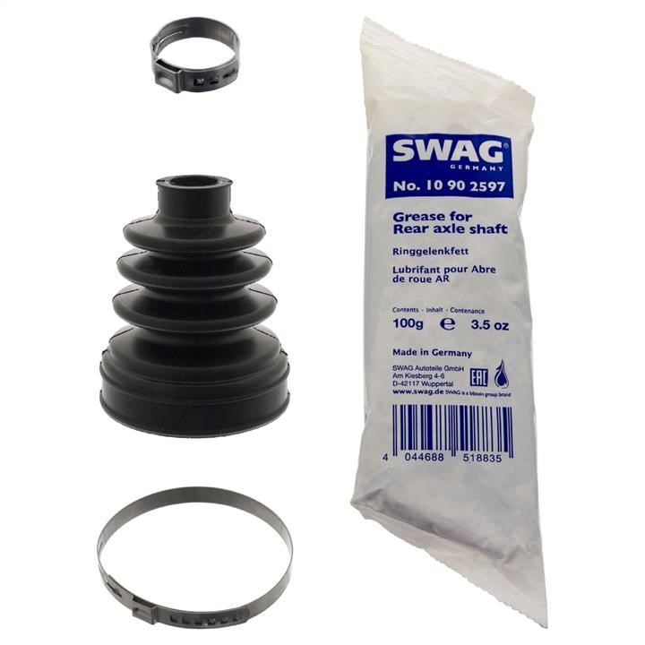 SWAG 81 10 0206 Drive shaft inner boot, kit 81100206