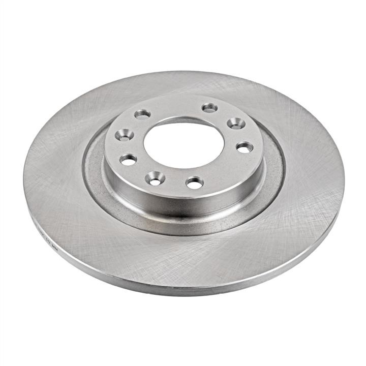 SWAG 81 10 4169 Rear brake disc, non-ventilated 81104169