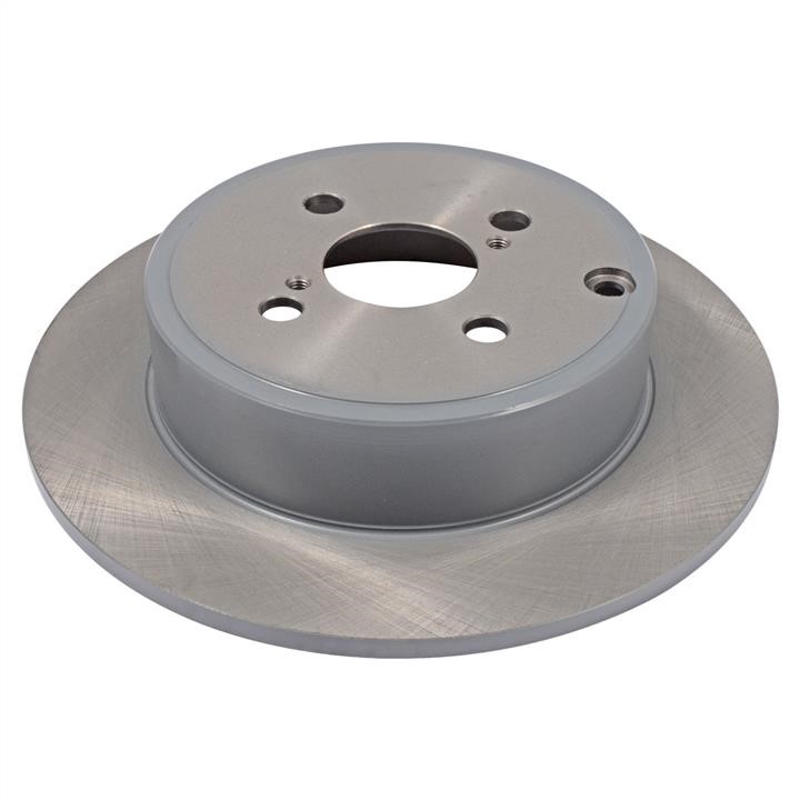 SWAG 81 92 6063 Rear brake disc, non-ventilated 81926063