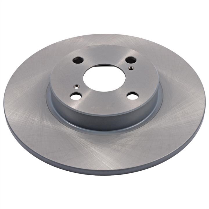 SWAG 81 92 6111 Rear brake disc, non-ventilated 81926111