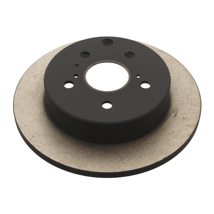 SWAG 81 92 9353 Rear brake disc, non-ventilated 81929353