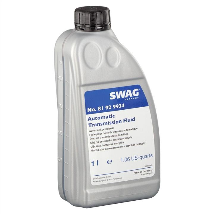 SWAG 81 92 9934 Transmission oil SWAG ATF Sp 2/Sp 3, T III/T IV red, 1 L 81929934