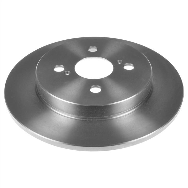 SWAG 81 92 9982 Rear brake disc, non-ventilated 81929982