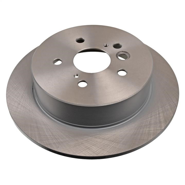 SWAG 81 93 1364 Rear brake disc, non-ventilated 81931364