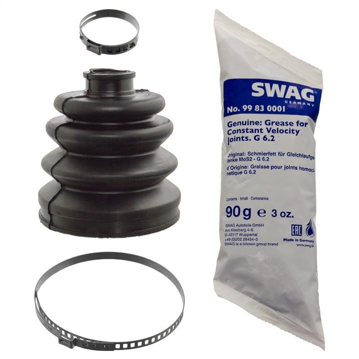 SWAG 82 91 7091 Outer drive shaft boot, kit 82917091