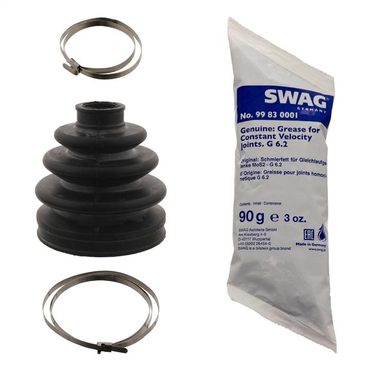 SWAG 82 92 9842 Outer drive shaft boot, kit 82929842