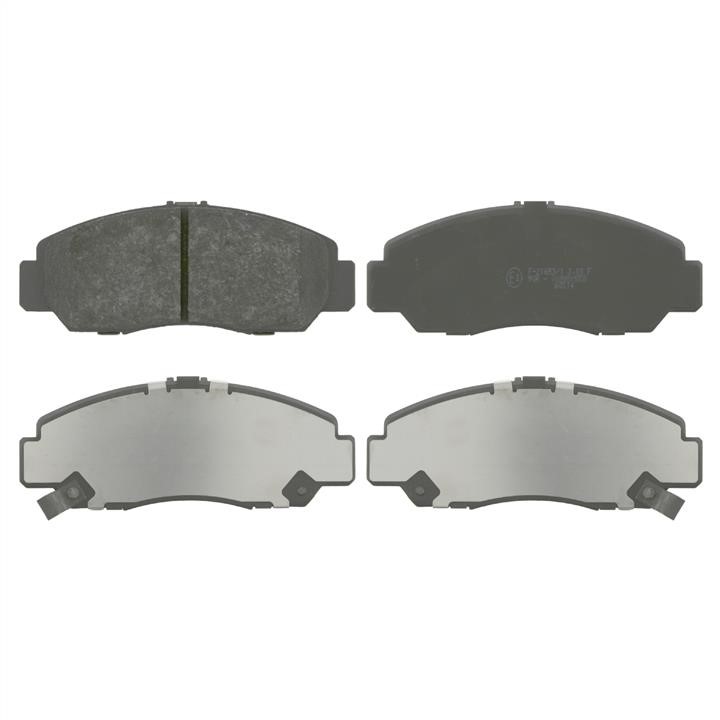 SWAG 85 91 6553 Front disc brake pads, set 85916553