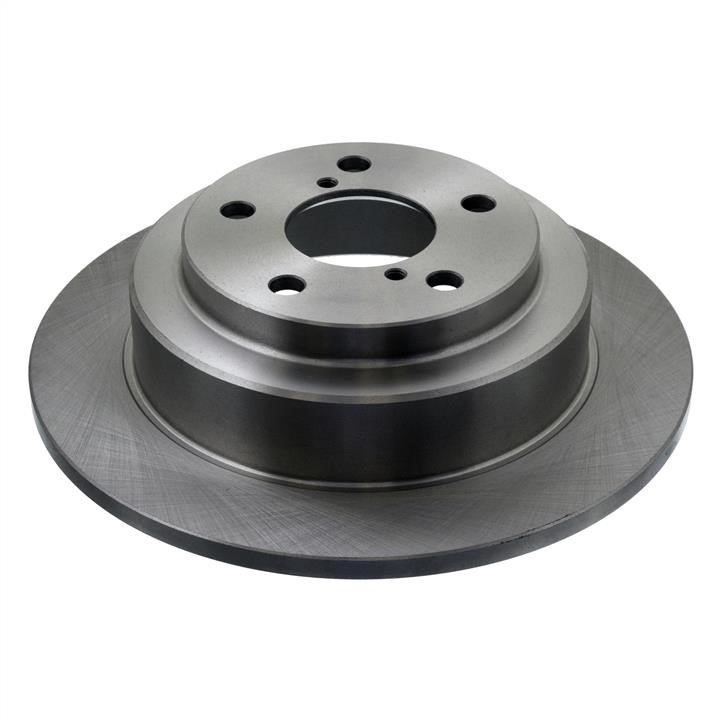 SWAG 87 92 8153 Rear brake disc, non-ventilated 87928153