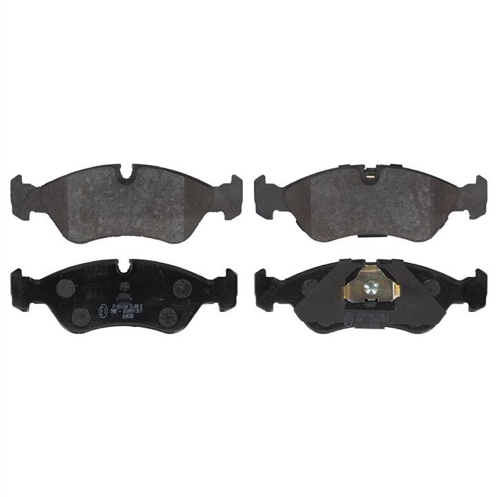 SWAG 89 91 6339 Front disc brake pads, set 89916339