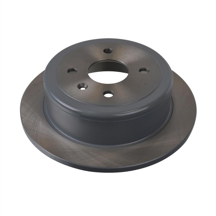 SWAG 89 92 3542 Rear brake disc, non-ventilated 89923542