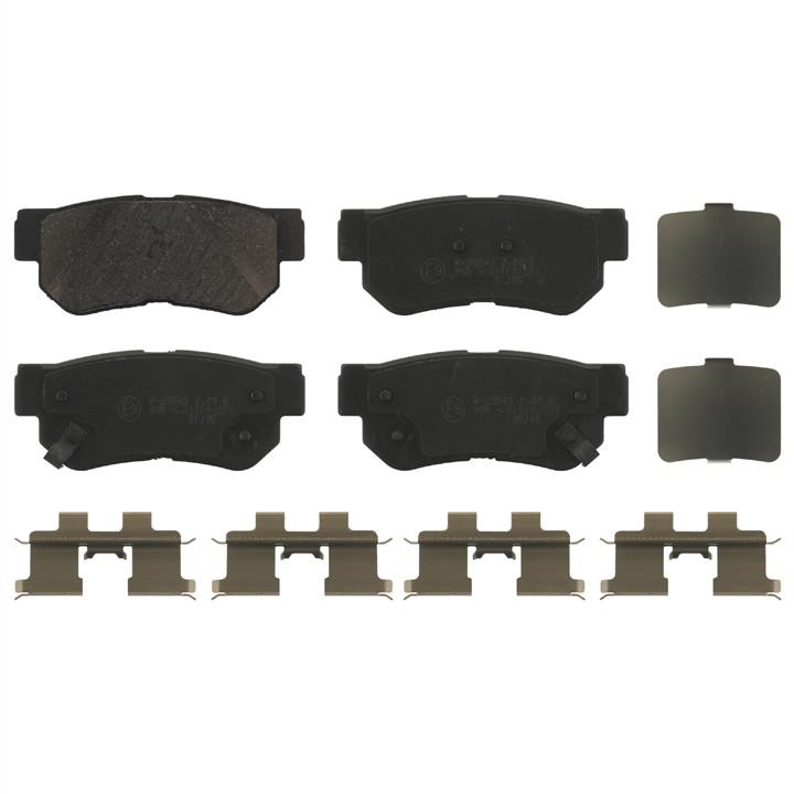 SWAG 90 91 6678 Brake Pad Set, disc brake 90916678