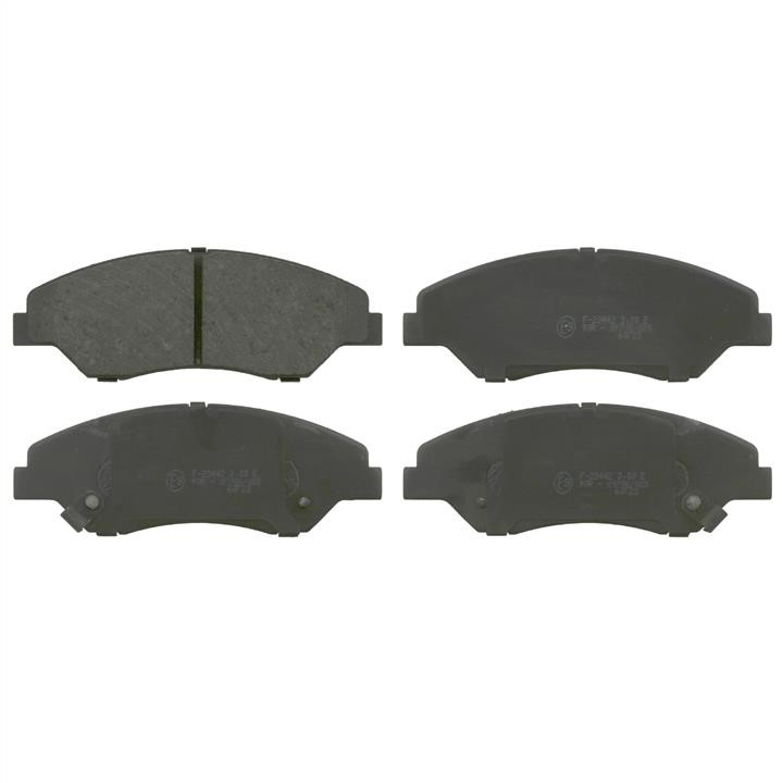 SWAG 91 91 6557 Front disc brake pads, set 91916557