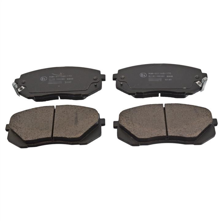 SWAG 91 91 6816 Front disc brake pads, set 91916816