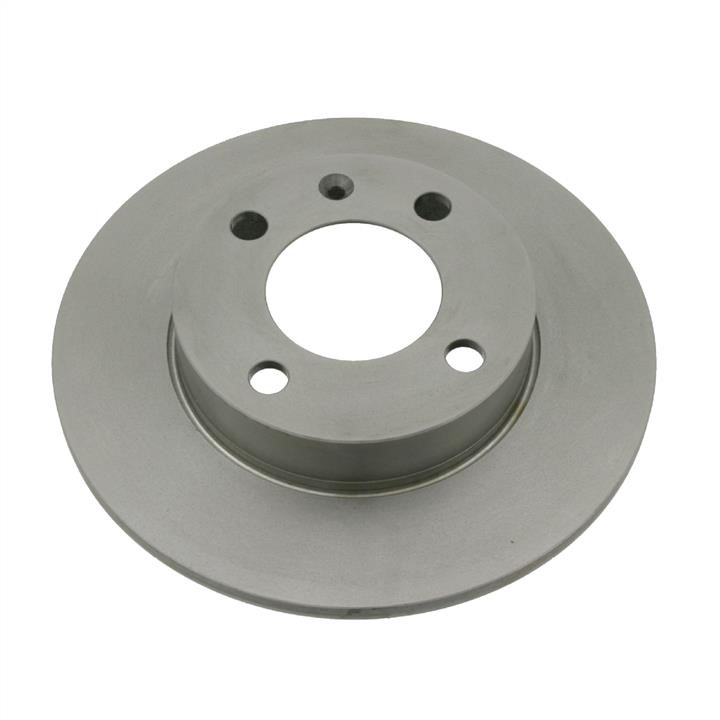 SWAG 30 92 2876 Rear brake disc, non-ventilated 30922876