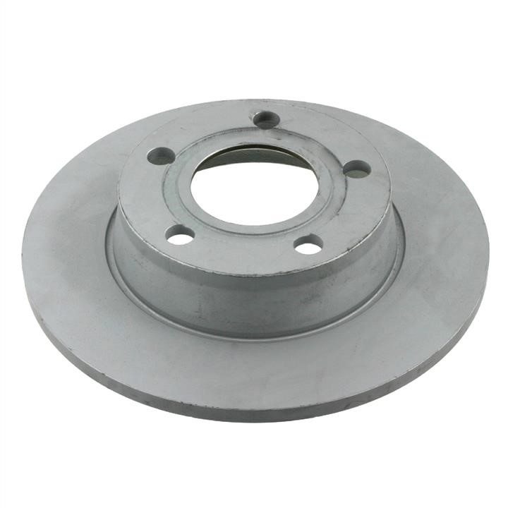 SWAG 30 92 2906 Rear brake disc, non-ventilated 30922906