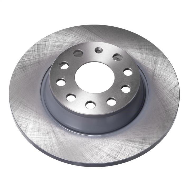 SWAG 30 92 4382 Rear brake disc, non-ventilated 30924382